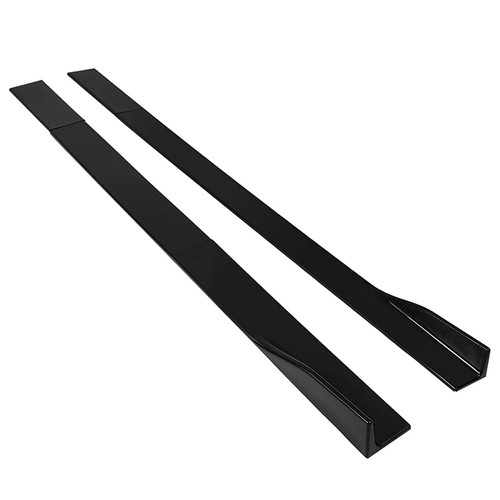 Side Skirt Extension Rocker Splitter Lip + Rear Diffuser For Nissan 370Z Altima - Picture 7 of 8