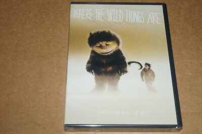 WHERE THE WILD THINGS ARE DVD FACTORY SEALED