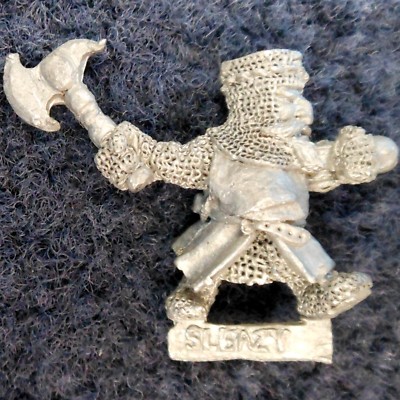1985 Imperial Dwarf 0307 10 D5 Sleazy Kargan Ironhead Citadel Dwarven Warhammer