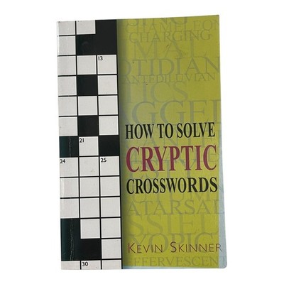 Kevin Skinner How to Solve Cryptic Crosswords Trade Paperback Robinson 2008