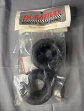 NEW NOS Vintage Duratrax Monster Truck Series RC Tires Slick Hard 2.2 Front