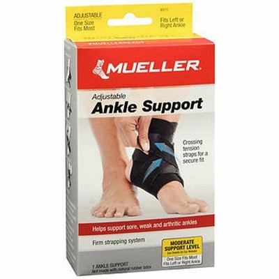 Mueller Ankle Brace Support Adjustable Moderate Support For Sore Arthritis