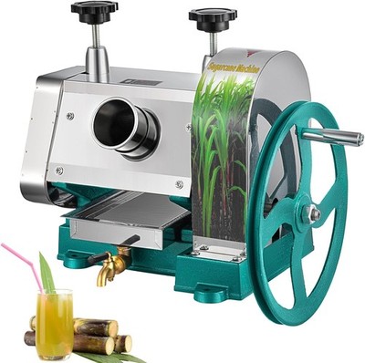 Commercial Sugar Cane Juicer S/S Sugarcane Press Extractor Machine 110Lb/h