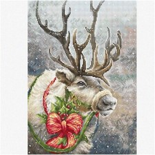 Majestic Deer Cross Stitch Kit 21x30cm DIY Craft