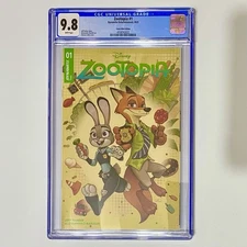 Zootopia #1 CGC 9.8 CHRISSIE ZULLO UMINGA - 2025 MEGACON -  LMTD 300 raw prints!
