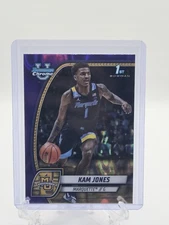 2024-25 Bowman University Chrome - Kam Jones #39 Purple Lava Refractor (RC)