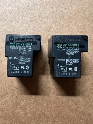 5pcs of HASCO HAT901CSDC24, 24VDC Coil, 120VAC/1HP, 277VAC/2HP.