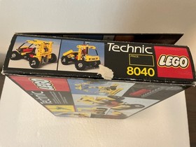 LEGO 8040 TECHNIC UNIVERSAL AGE 9-14 BOX INSTRUCTIONS COMPLETE ORGINAL OWNER '85