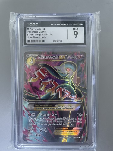 M Gardevoir-EX graded CGC 9 for sale on eBay