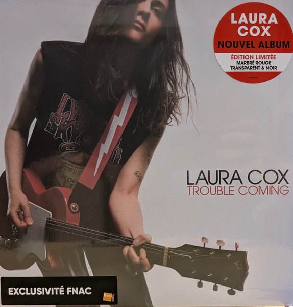 Laura Cox Trouble Coming LP Vinyl NE