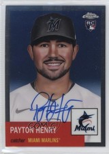 2022 Topps Chrome Platinum Anniversary Payton Henry #CPA-PH Auto 0xu1