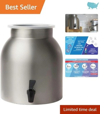 High-Quality 2.2 Gallon Stainless Steel Water Dispenser - Lightweight & Stylish