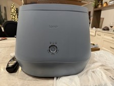 Lomi Elektryczny kosz na kompost szary plastikowy okrągły z akceleratorem kompostu LomiPod