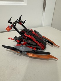 RETIRED LEGO NINJAGO: Vermillion Invader (70624) Incomplete Sold As Is no figs