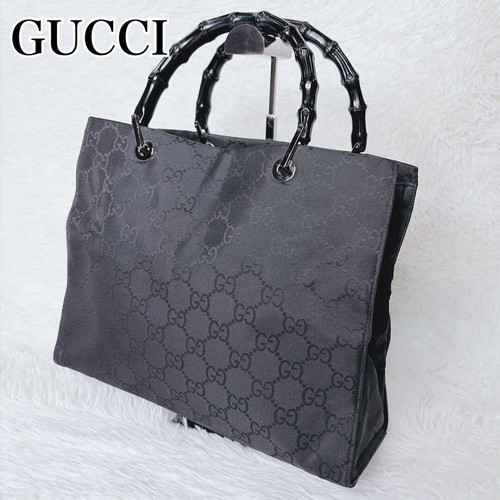 GUCCI Handbag Canvas Authentic From Japan