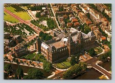 Vintage Rijksmuseum Amsterdam Aerial View Postcard Holland