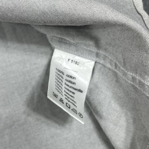 Lacoste Shirt Mens Large Gray Button Down Long Sleeve Classic Oxford Cotton - Picture 7 of 13