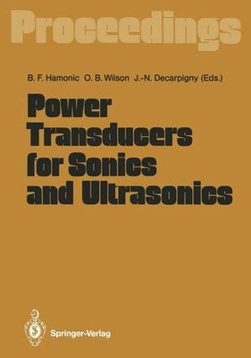 Bernard F. Hamonic (u. a.) | Power Transducers for Sonics and Ultrasonics | Buch