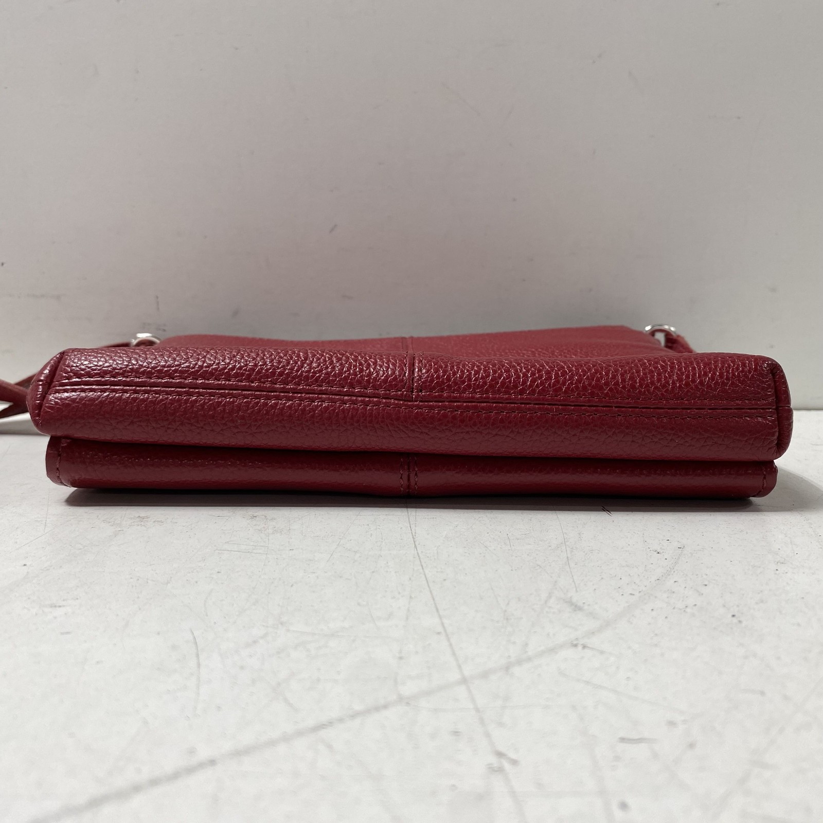 Brighton Red Solid Leather Adjustable Strap Small… - image 5