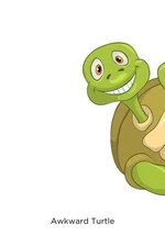 AWKWARD TURTLE: BLANK JOURNAL By Random Journal House **BRAND NEW**