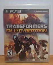 Transformers Fall of Cybertron - Sony PlayStation 3 No Manual
