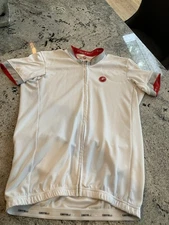 Castelli Men's GPM Jersey White - Large - Full zip