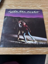 MCA Records Into the Night Soundtrack 12" Vinyl LP 33RPM 1985 Stereo MCF 3269