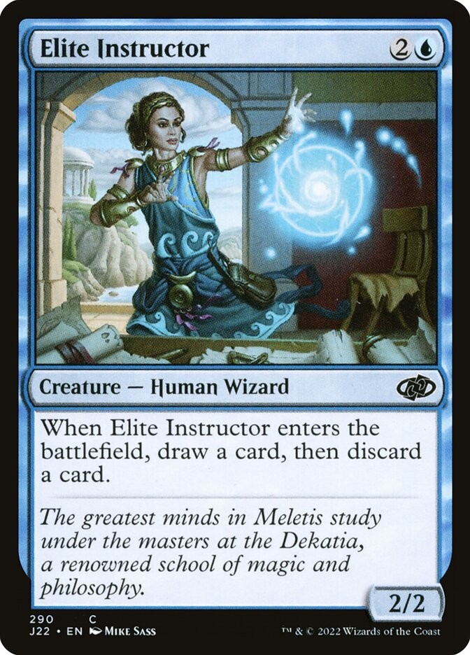 MTG Magic the Gathering Elite Instructor (290/835) Jumpstart 2022 LP