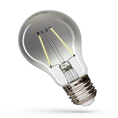 Spectrum LED Filament A60 Birnenform 2,5W = 16W E27 klar Rauchglas Neutral 4000K
