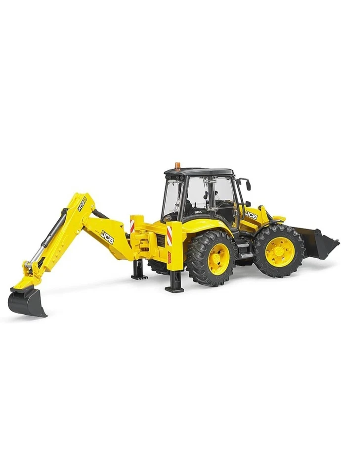 Bruder 02454 Caricatore - Escavatore eco JCB 5CX - Giocattolo - Scala 1:16 - Immagine 3 di 4