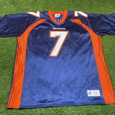 John Elway Denver Broncos Jersey Mens 2xl Logo Atheltic 54/56 VTG #7