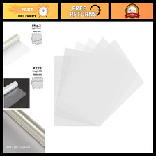 "Photography Diffusion Gel Filter Sheets 15.7x19.6in, 6-Pack Light Diffuser Kit"