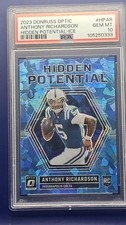 2023 Panini Donruss Optic - Rated Rookie RPS Anthony Richardson #247 Ice...