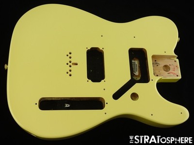 Fender Player II Telecaster HH Tele, BODY Guitar Part Alder Hialeah Yellow.