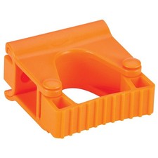 VIKAN 10137 Tool Wall Bracket,3 1/4 in L,Orange 61JA36