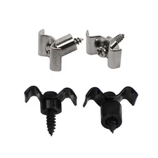 2 Sets Guitar String Trees Retainer Guides With Screws Kit for Guitar Bass