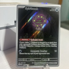 2025 Pokemon Mega Evolution Spiritomb Illustration Rare #148/132