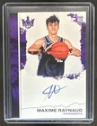 2025-26 Panini Court Kings Maxime Raynaud Next Day Auto Autograph RC Rookie #26