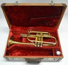 MARTIN IMPERIAL CORNET WITH ORIGINAL CASE AND BACH 7C MOUTHPIECE
