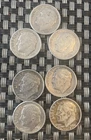Lot Of 7 Silver Dimes Roosevelt (47 52-D 53-D 54 59 62-D 64-D)
