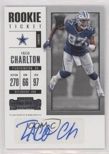 2017 Panini Contenders Rookie Ticket Taco Charlton #135 Auto 0h5k