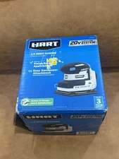 Hart 20 Volt Cordless System 1/4 Sheet Sander - HPSD50 (New/Other- Open Box)