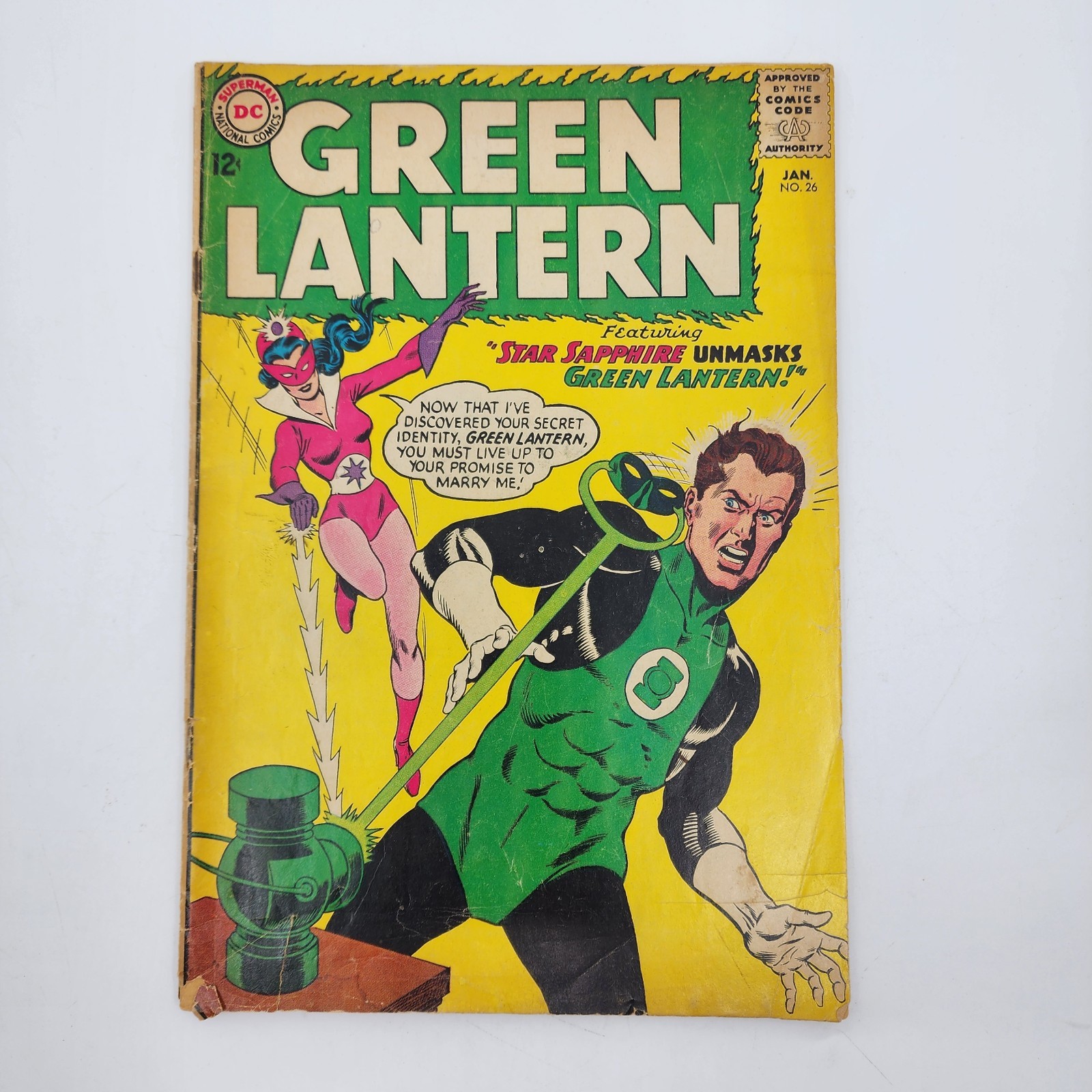 Green Lantern #26 2nd Appearance of Star Sapphire DC 1964