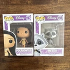 Funko Pop! Vinyl Disney Pocahontas & Meeko Series 8 Figures #197 #198