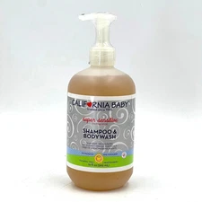 California Baby Super Sensitive Shampoo & Body Wash 19 floz New Sealed