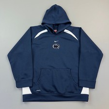 Vintage Penn State Nittany Lions Hoodie Boys Medium Nike Center Swoosh Pullover