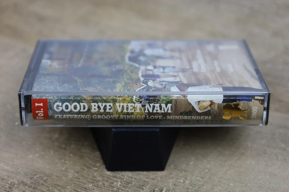 Good Bye Vietnam Vol 1 Audio Cassette Tape Black Star Smokey Places Wipe Out - Image 2 of 4