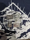 5x 1 Gram .999 Fine Silver Bars Mixed Designs Fractional Silver Lot Cross Mantis