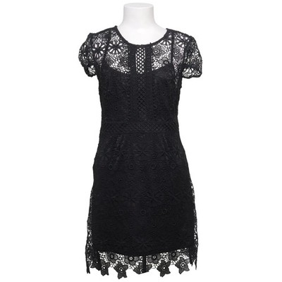 Zara Basic Collection, Cocktailkleid, Größe: M, Schwarz, Polyester #8XV