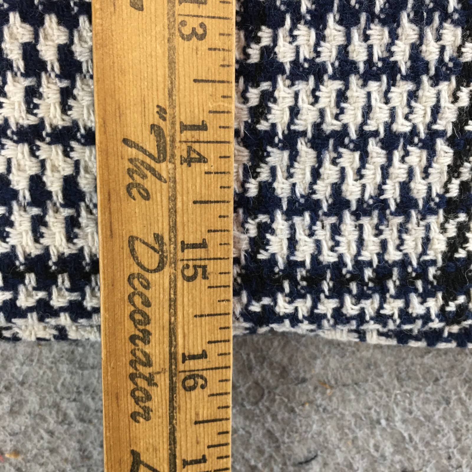 H&M Skirt Womens 2 Mini A-Line Plaid Back Zipper Casual Flat Front Blue White thumbnail 5